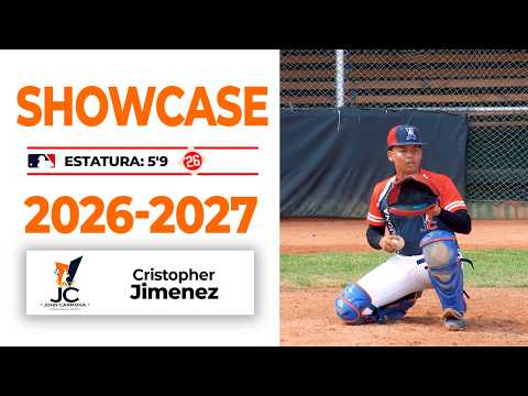 CATCHER | CRISTOPHER JIMENEZ | UNO DE LOS PROSPECTOS A SEGUIR | CLASS 2026 - 2027